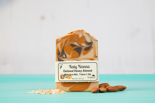 Oatmeal Honey Almond Soap AKA Katy Nanna