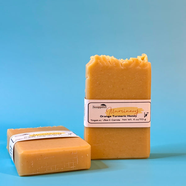 Orange Turmeric Honey Soap AKA Illuminary