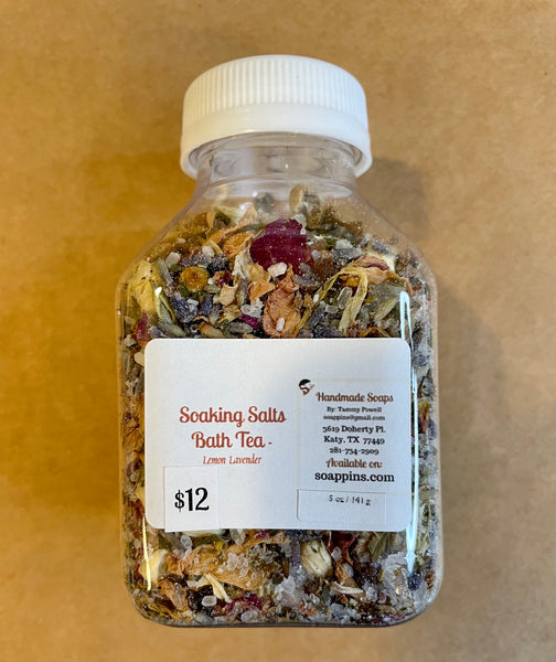 Soaking Salts Bath Tea (Lemon Lavender)