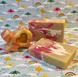 Happiness In Bloom aka Rose Vanilla Soap