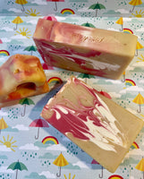 Happiness In Bloom aka Rose Vanilla Soap