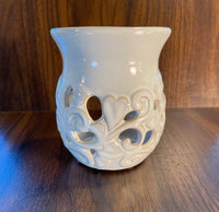 Wax Warmer - White w/ Tea Light