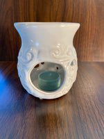 Wax Warmer - White w/ Tea Light